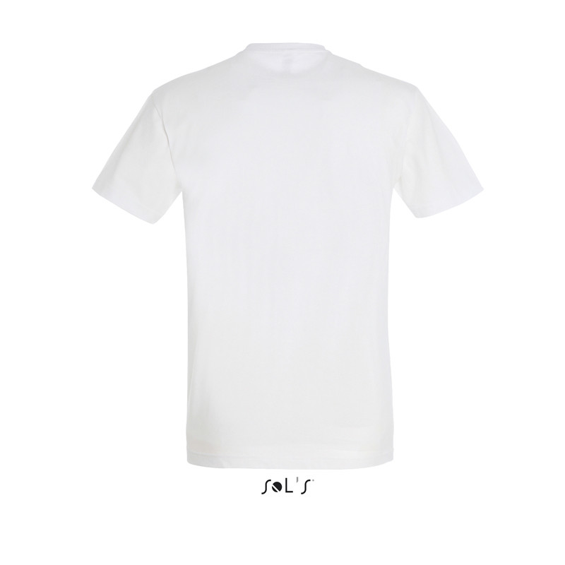 T-SHIRT IMPERIAL BIANCA UOMO G/COLLO M/CORTA 190GR SOL'S