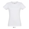 T-SHIRT IMPERIAL W. BIANCA DONNA G/COLLO M/CORTA 190GR SOL'S