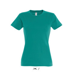 T-SHIRT IMPERIAL W. DONNA G/COLLO M/CORTA 190GR SOL'S