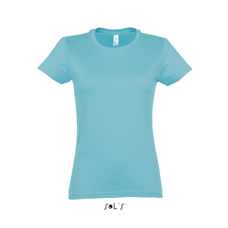 T-SHIRT IMPERIAL W. DONNA G/COLLO M/CORTA 190GR SOL'S