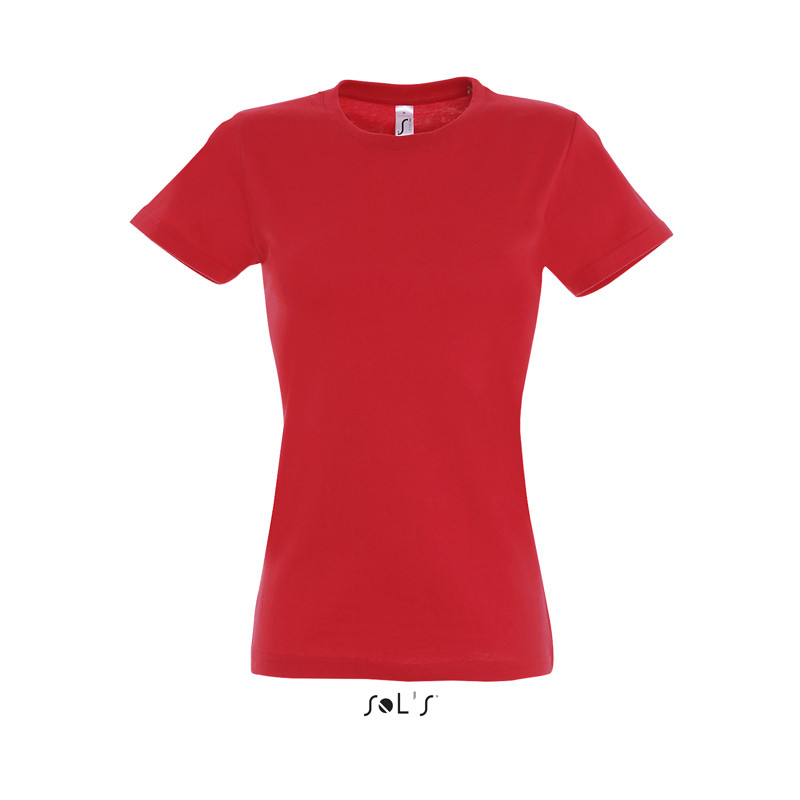 T-SHIRT IMPERIAL W. DONNA G/COLLO M/CORTA 190GR SOL'S