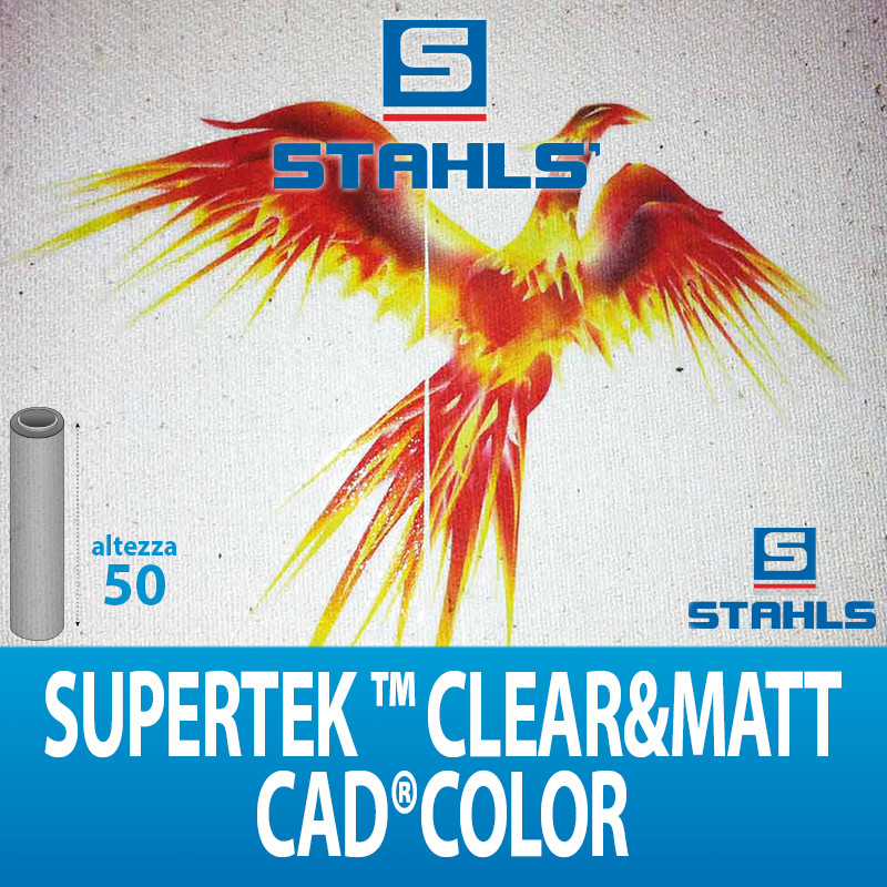 TERMOADESIVO DA STAMPA SUPERTEK CLEAR MATT H50X25MTL 50MIC STAHLS'