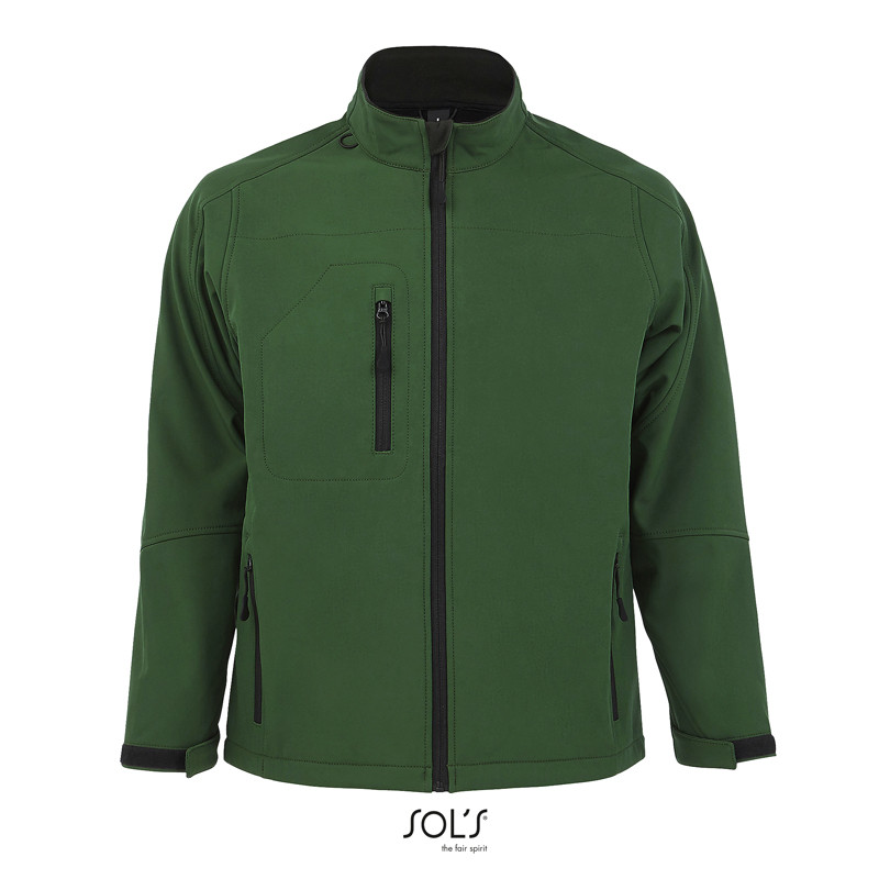 GIACCA UOMO RELAX IN SOFTSHELL ZIP INTERA SOL'S