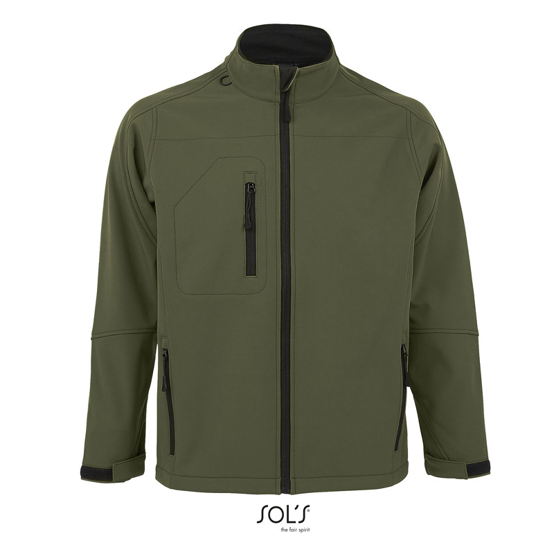 GIACCA UOMO RELAX IN SOFTSHELL ZIP INTERA SOL'S