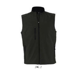 GILET RALLYE MEN UOMO IN SOFTSHELL ZIP INTERA SOL'S