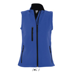 GILET RALLYE WOMEN DONNA IN SOFTSHELL ZIP INTERA SOL'S