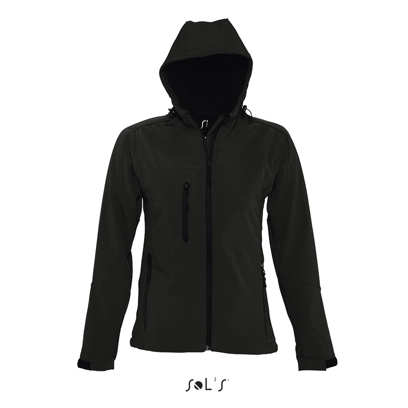 GIACCA REPLAY WOMEN DONNA IN SOFTSHELL CON CAPPUCCIO