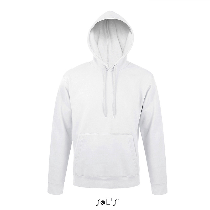 FELPA SNAKE UNISEX BIANCO CON CAPPUCCIO 3XL SOL'S