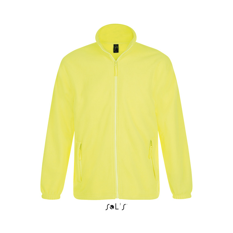 PILE NORTH UOMO FLUO 3/4/5 XL ZIP INTERA SOL'S