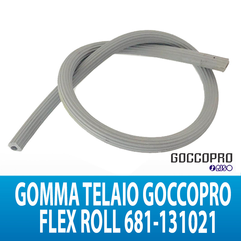 FLEX ROLL IN GOMMA GRIGIO DA 10 MT