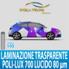 LAMINAZIONE P.LUX700 LUCIDO MON. UV30% 80MIC 50MTL POLITAPE H105