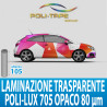 LAMINAZIONE P.LUX705 OPACO MON. UV30% 80MIC 50MTL POLITAPE H105