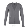 CARDIGAN GOLDEN WOMEN DONNA COLLO A V  SOL'S