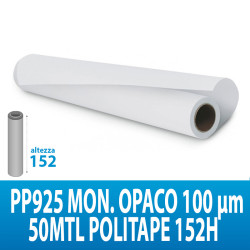 PVC ADES. PP925 MON. OPACO 100MIC 50MTL POLITAPE H152