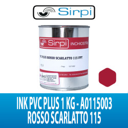 INK PVC PLUS ARANCIO ROSSO...