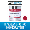 INK PVC PLUS ARANCIO ROSSO SCARLATTO 115 SIRPI