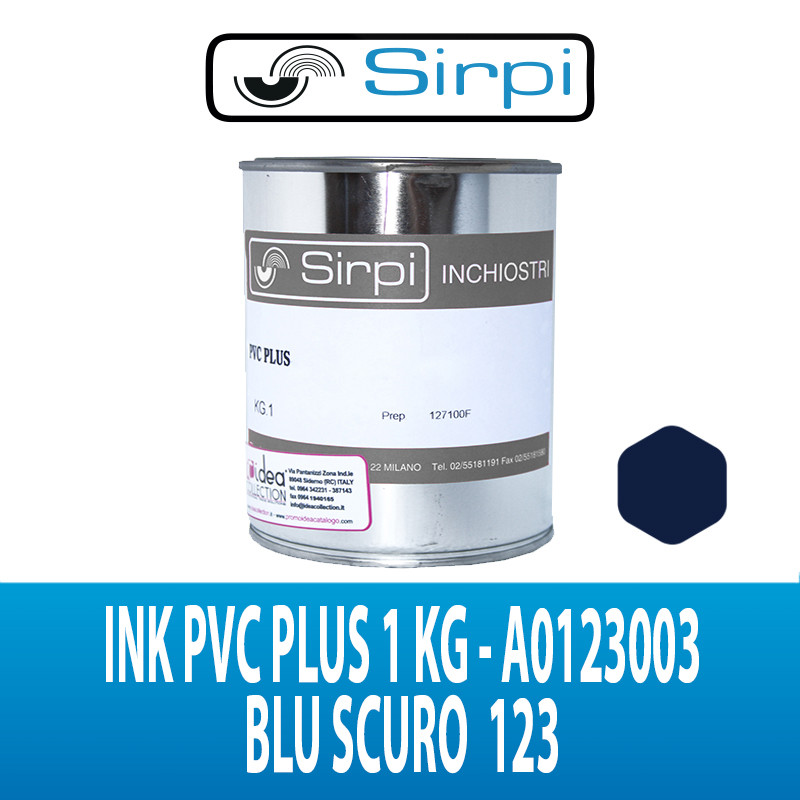 INK PVC PLUS BLU SCURO 123 SIRPI