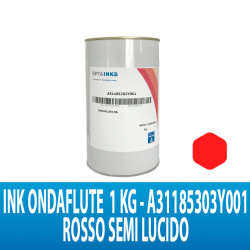 INK ONDAFLUTE 85303Y ROSSO SEMI-LUCIDO MANUKIAN