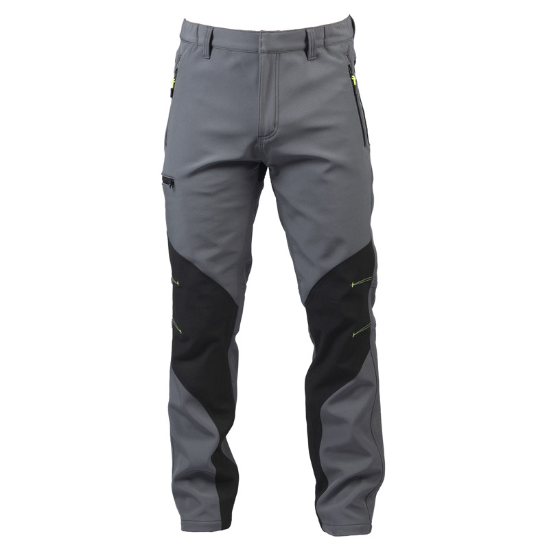 PANTALONE ADAMELLO SOFTSHELL UOMO ELASTICIZZATO IMPERMEABILE JRC