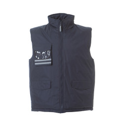 GILET ANDORRA IN POLIESTERE PONGEE JRC