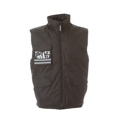 GILET ANDORRA IN POLIESTERE PONGEE JRC