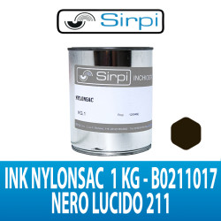 INK NYLONSAC NERO LUCIDO...