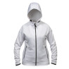 FELPA BASILEA LADY ZIP LUNGA E CAPPUCCIO IN POLISTERE JRC