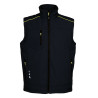 GILET BORMIO IN SOFT SHELL 3 STRATI IMPERMEABILE E IMBOTTITO JRC