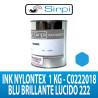 INK NYLONTEX BLU BRILLANTE LUCIDO 222 SIRPI