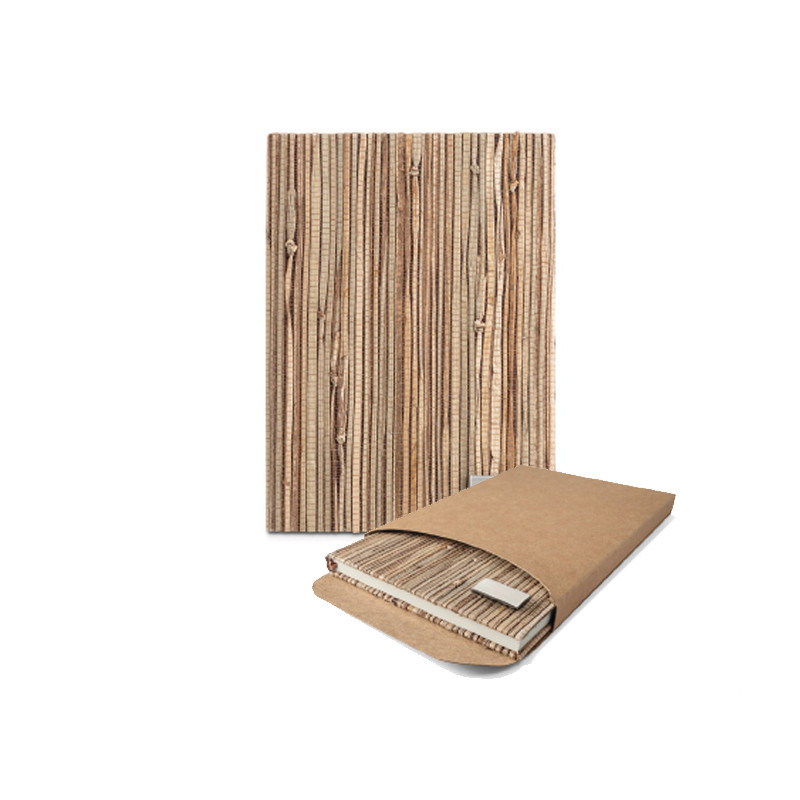 BLOCK NOTES IN PAGLIA NATURALE 15X21