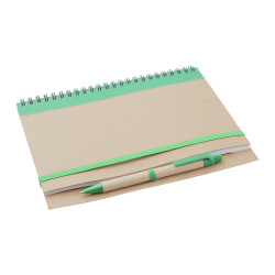 SET BLOCK NOTES ECO CON PENNA 13X18