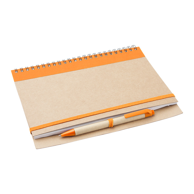 SET BLOCK NOTES ECO CON PENNA 13X18