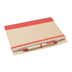 SET BLOCK NOTES ECO CON PENNA 13X18