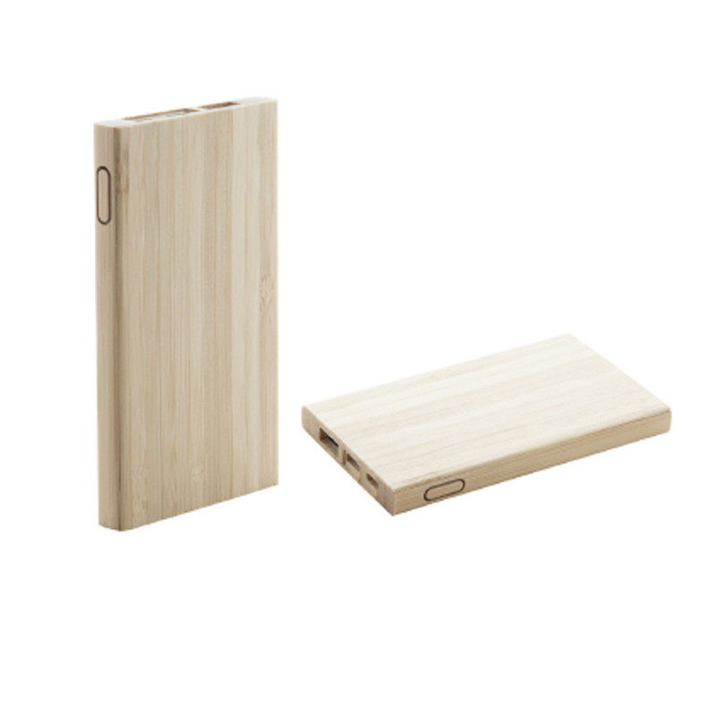 POWER BANK IN BAMBOO DA 4000mAH