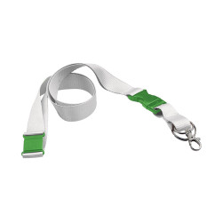 LANYARD WHITE PORTABADGE