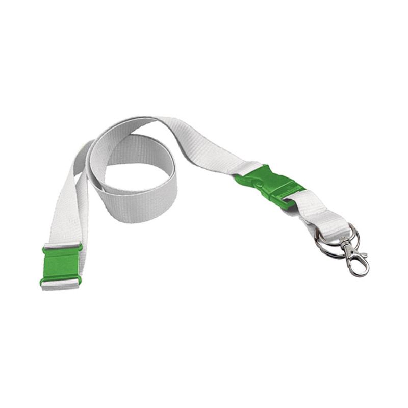 LANYARD WHITE PORTABADGE