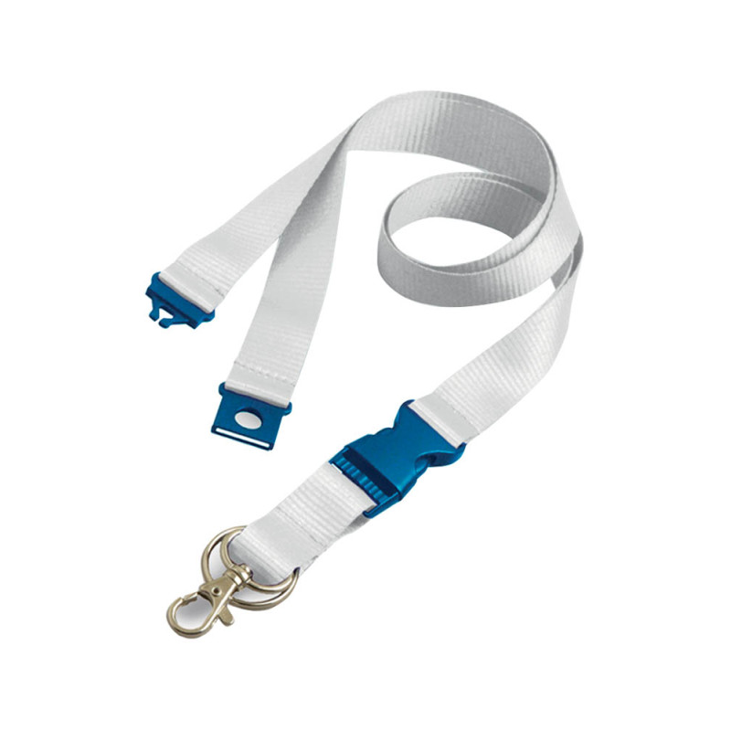 LANYARD WHITE PORTABADGE