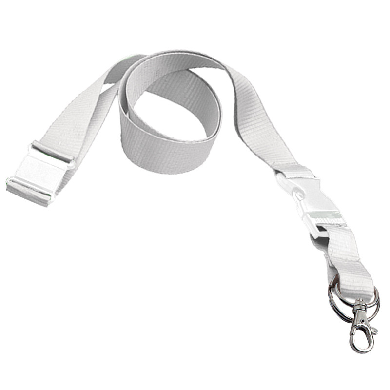 LANYARD WHITE PORTABADGE