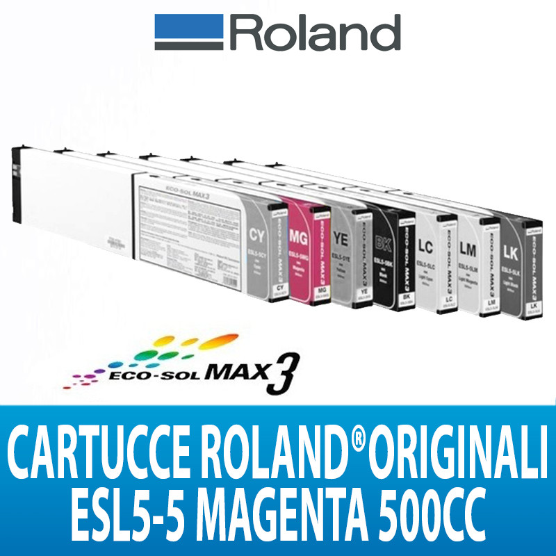 CARTUCCIA ECO SOL MAX3 500CC ROLAND