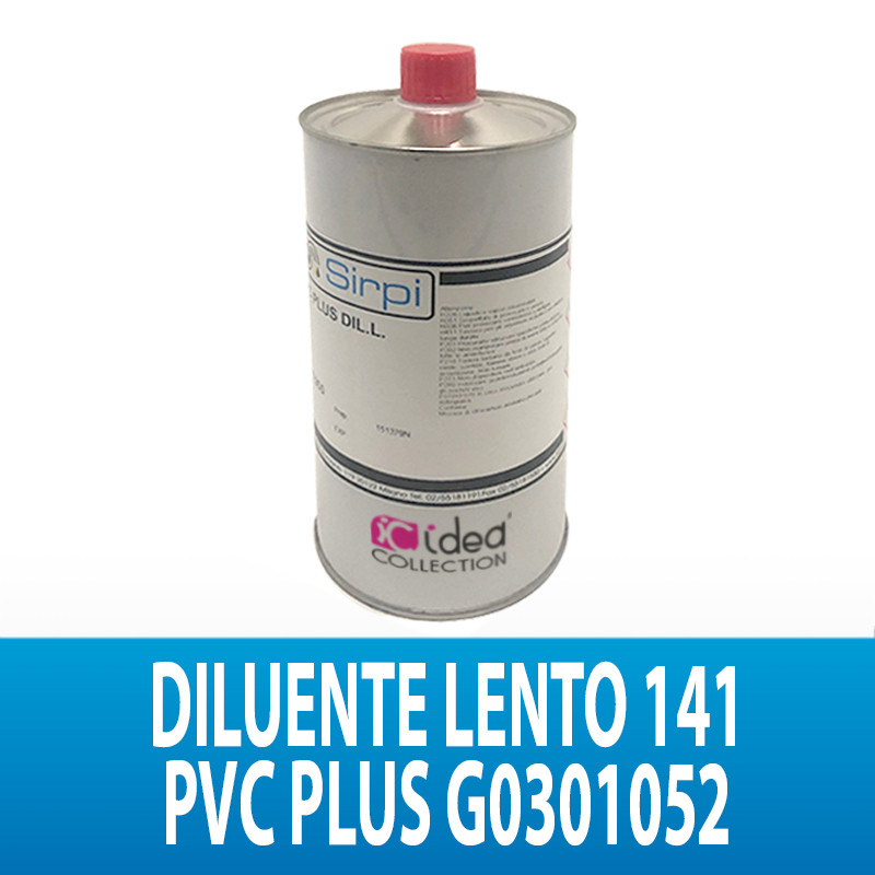 DILUENTE LENTO 141 PER PVC PLUS SIRPI