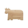 TAGLIERE IN BAMBOO A FORMA DI MUCCA