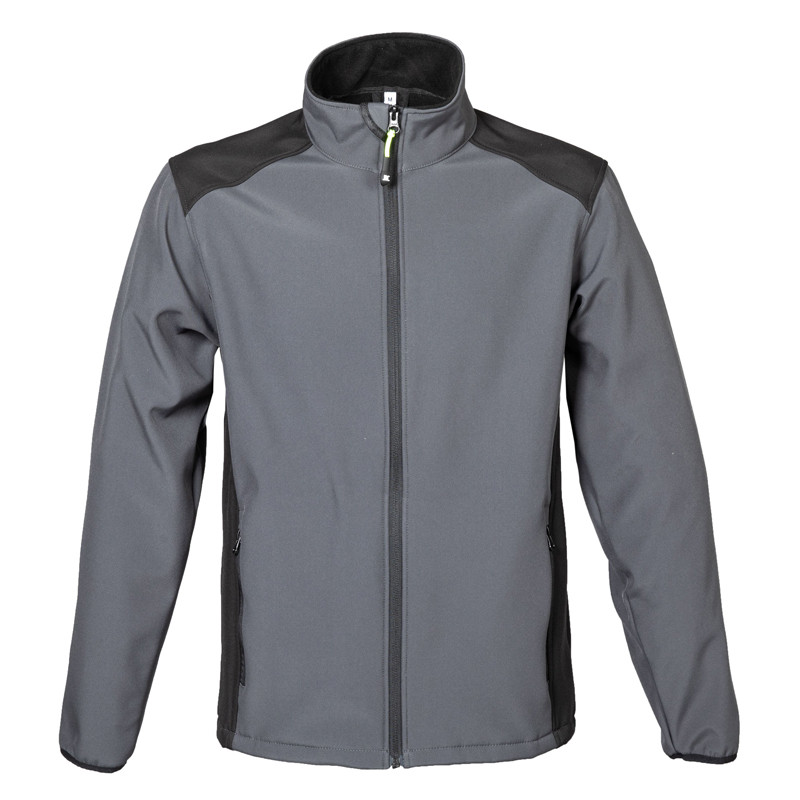 GIUBBINO GARDA BICOLORE IN SOFTSHELL A 2 STRATI IMPERMEABILE JRC