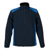 GIUBBINO GARDA BICOLORE IN SOFTSHELL A 2 STRATI IMPERMEABILE JRC