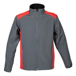 GIUBBINO GARDA BICOLORE IN SOFTSHELL A 2 STRATI IMPERMEABILE JRC