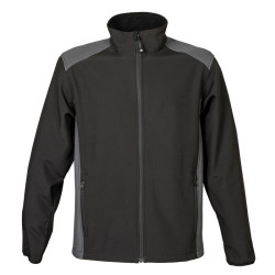 GIUBBINO GARDA BICOLORE IN SOFTSHELL A 2 STRATI IMPERMEABILE JRC