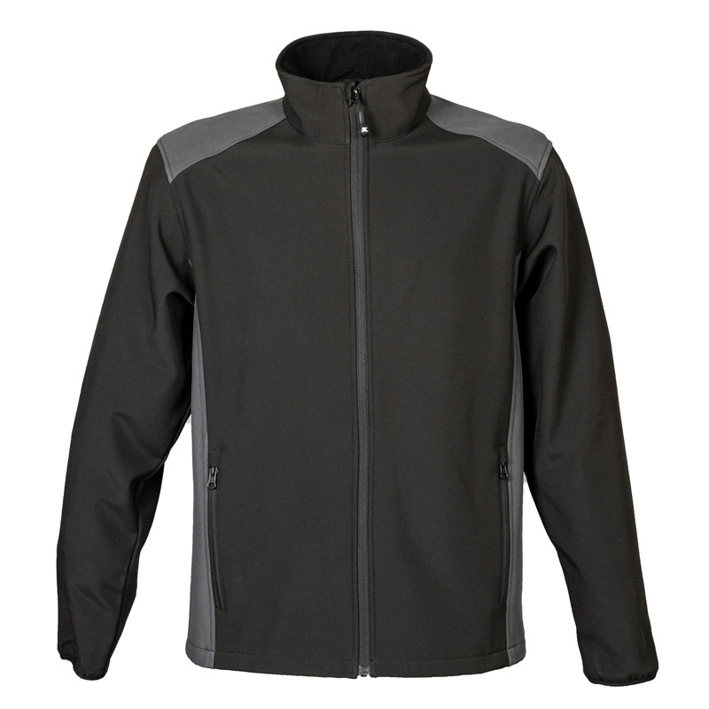 GIUBBINO GARDA BICOLORE IN SOFTSHELL A 2 STRATI IMPERMEABILE JRC