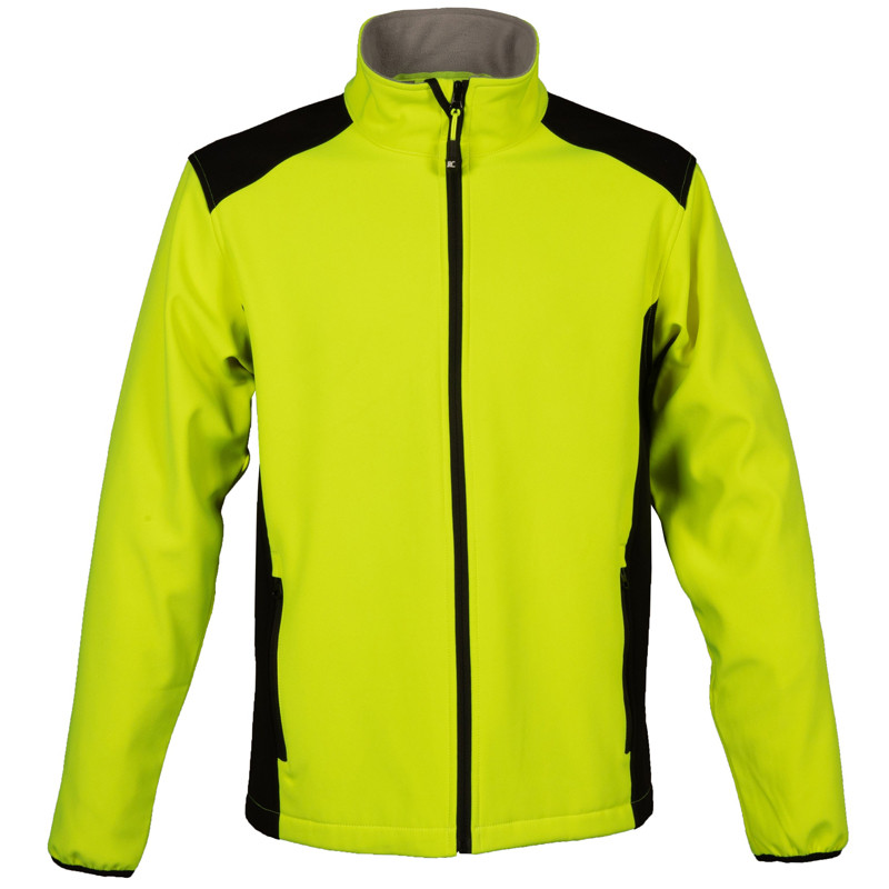 GIUBBINO GARDA BICOLORE IN SOFTSHELL A 2 STRATI IMPERMEABILE JRC