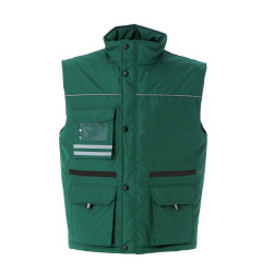 GILET HOLLAND IN  POLIESTERE PONGEE JRC