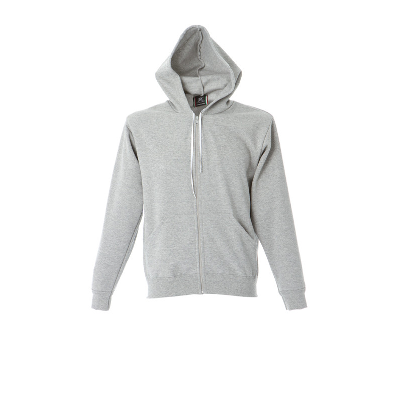 FELPA LECCE UOMO G/COLLO CAPPUCCIO ZIP LUNGA JRC