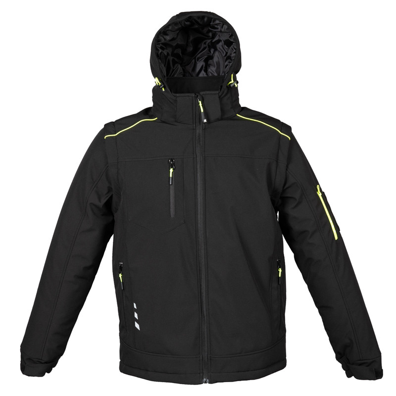 GIUBBINO LOSANNA IN SOFTSHELL A 3 STRATI IMPERMEABILE E IMBOTTITO JRC